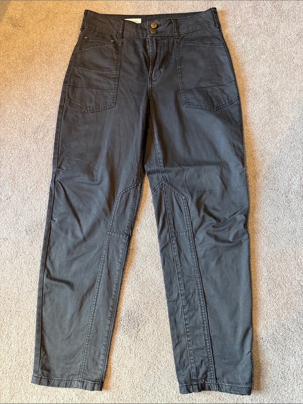 Pilcro Women’s Black Utility Pants